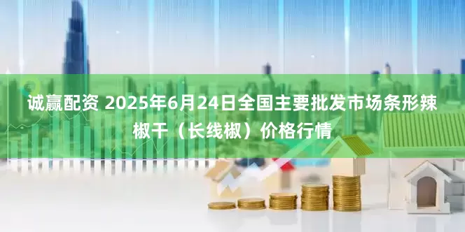 诚赢配资 2025年6月24日全国主要批发市场条形辣椒干（长线椒）价格行情